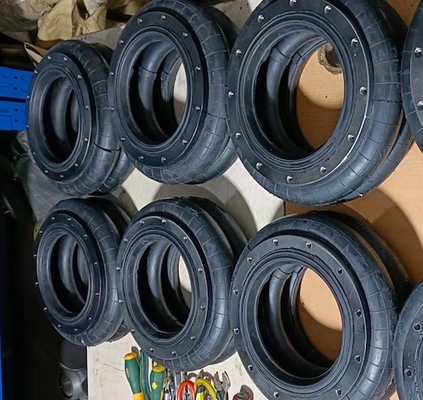 W01-358-7431 Firestone Air Spring With Countersunk Steel Bead Rings W01-358-0226 Rubber Bellows