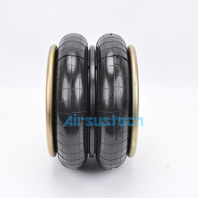 W01-358-7145 W013587145 Suspension Air Springs Double Convoluted Blind Nuts 1/4 NPT Rubber