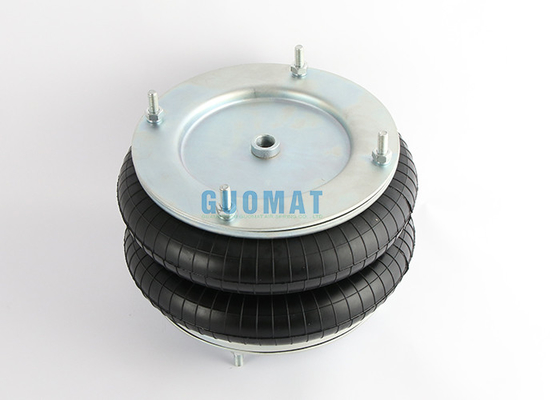 88554  Air Spring Airsustech 2B12X2 Rubber Bellows With Stamped Flange Plate
